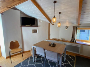 Appartement cosy, 100m des pistes et commerces, 4 pers, 30m², Parking, Balcon plein sud - FR-1-445-202
